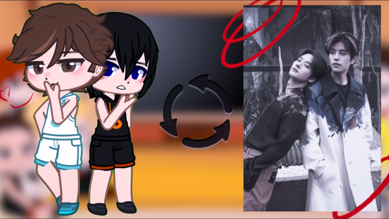 Реакция Волейбол на Ойкаву и Кагеяму как ... ❆Reaction Haikyuu to Oikawa and Kageyama as ...