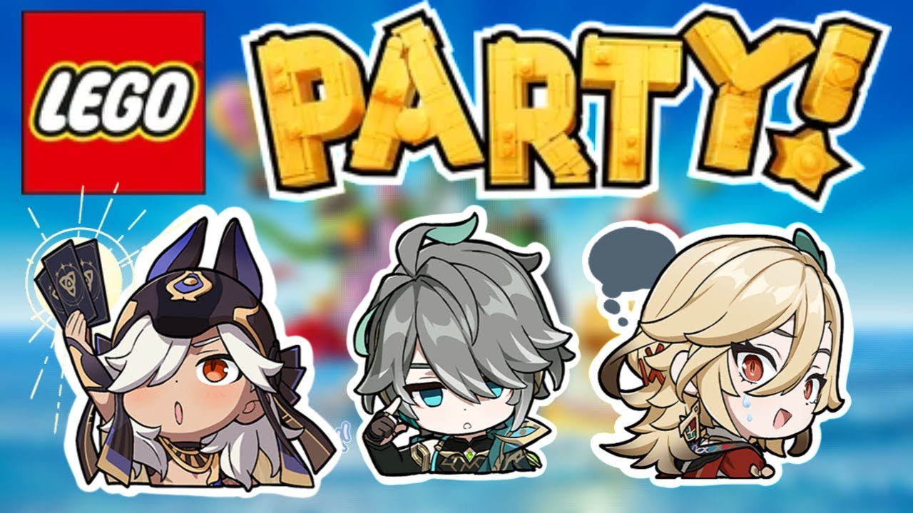 the tres leches boys played LEGO Party! and it was silly