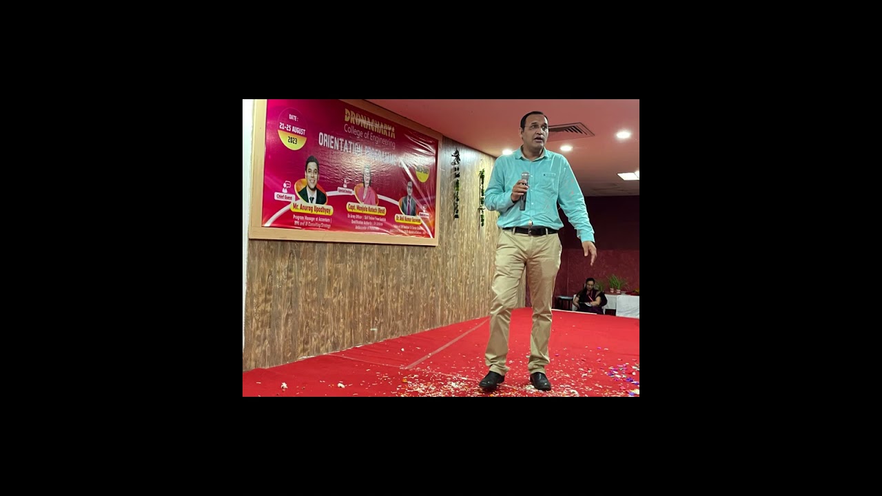 Dronacharya College of Engineering Orientation Day 2023 || Day 1 || Orientation Day ||