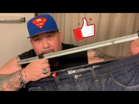 How To Stretch Denim Jeans 1 -2 Inches In The Waist - AMAZING HACK - SUPER EASY