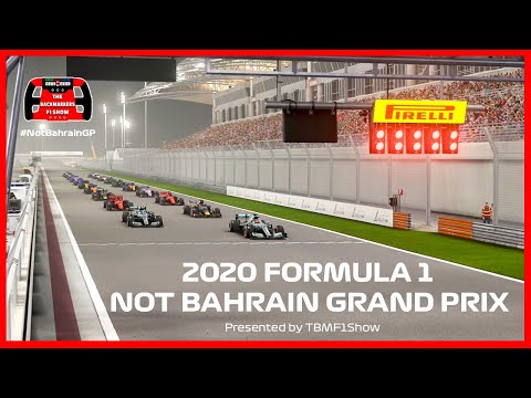 2020 Formula 1 Not Bahrain Grand Prix Sim w/ Commentary & Live Timing