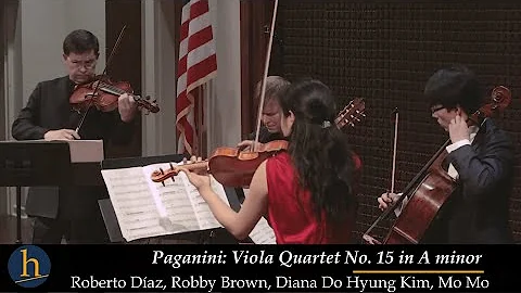 Paganini: Viola Quartet No. 15 in A minor | Robert...