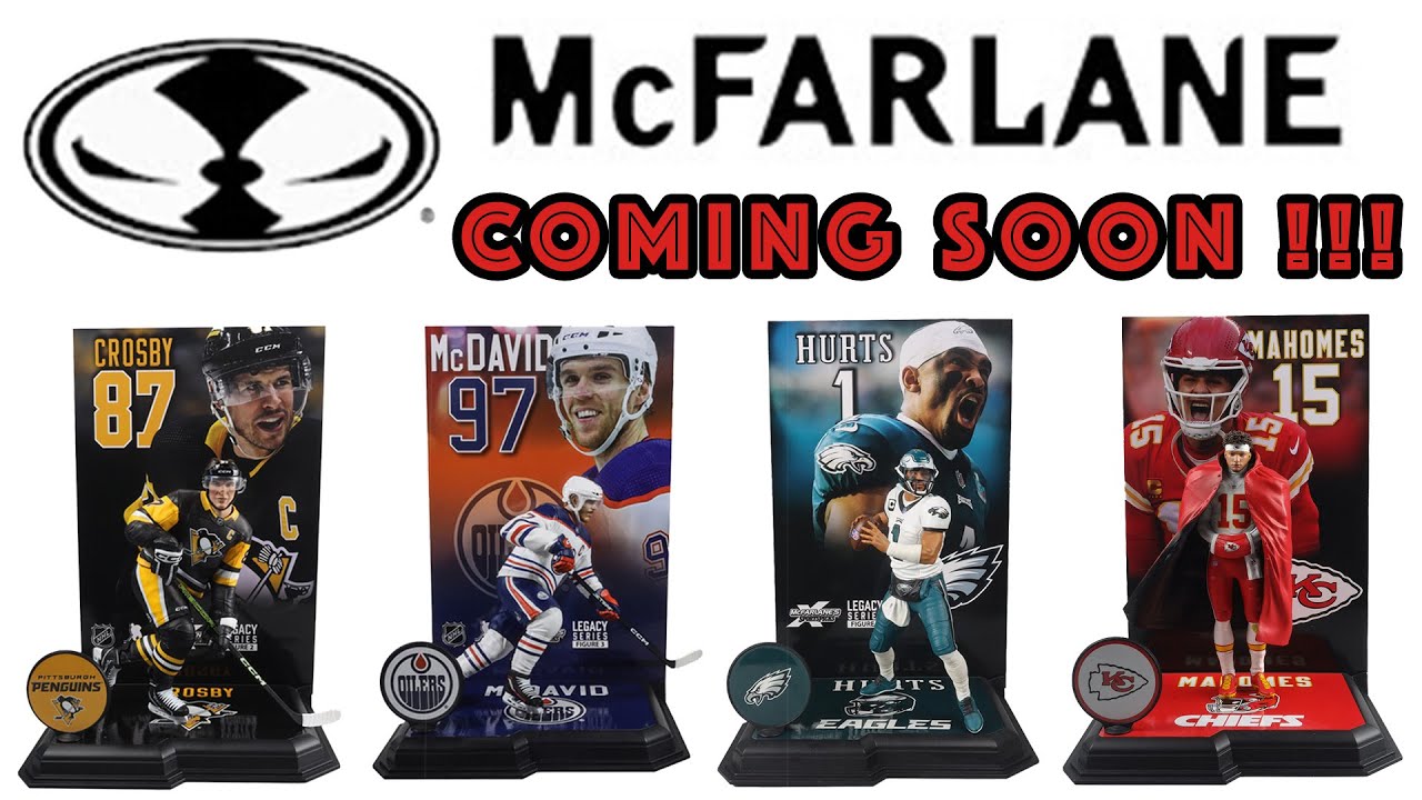 Mcfarlane Sports Figures are here!!! YouTube