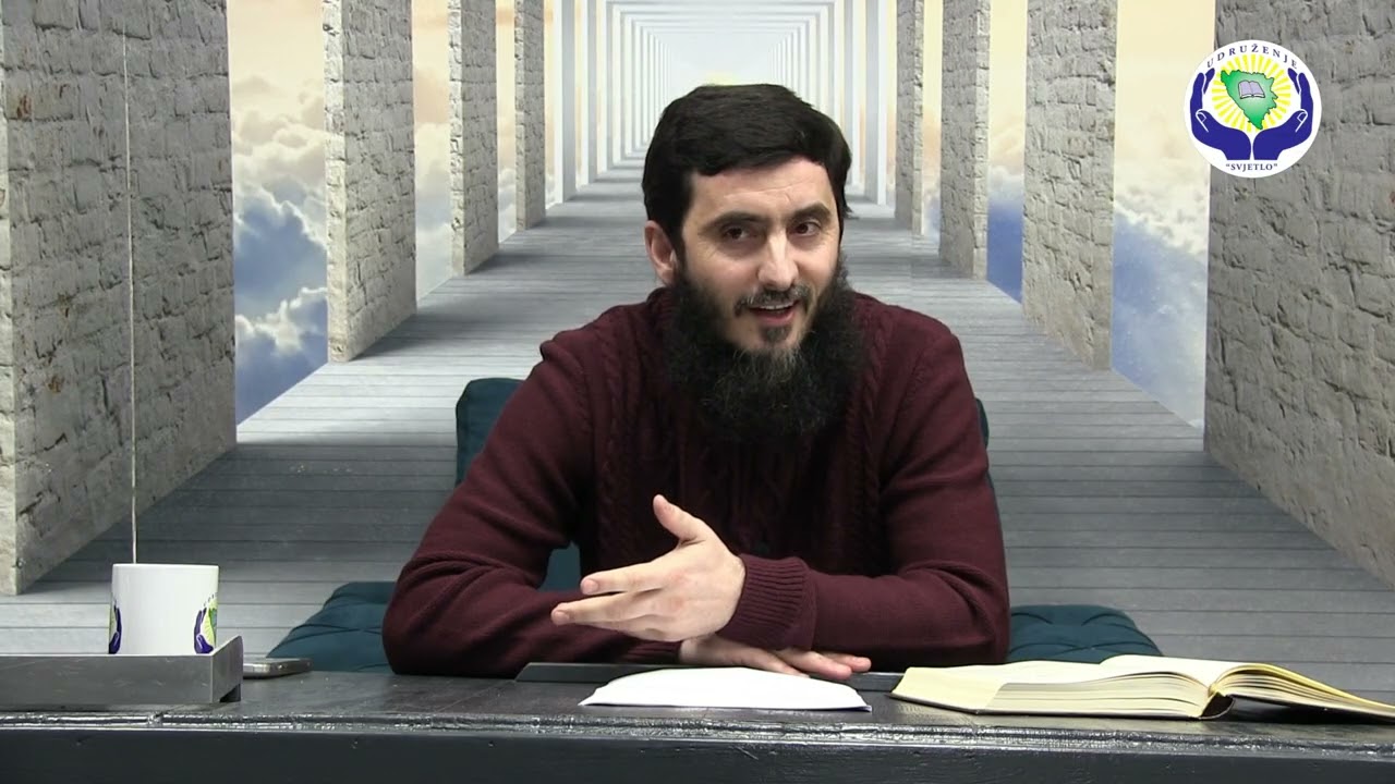 Tema: HALAL  OPSKRBA  KAO  UVJET PRIMANJA DOVE  - 10.  Hadis   mr. Mirnes Škrijelj