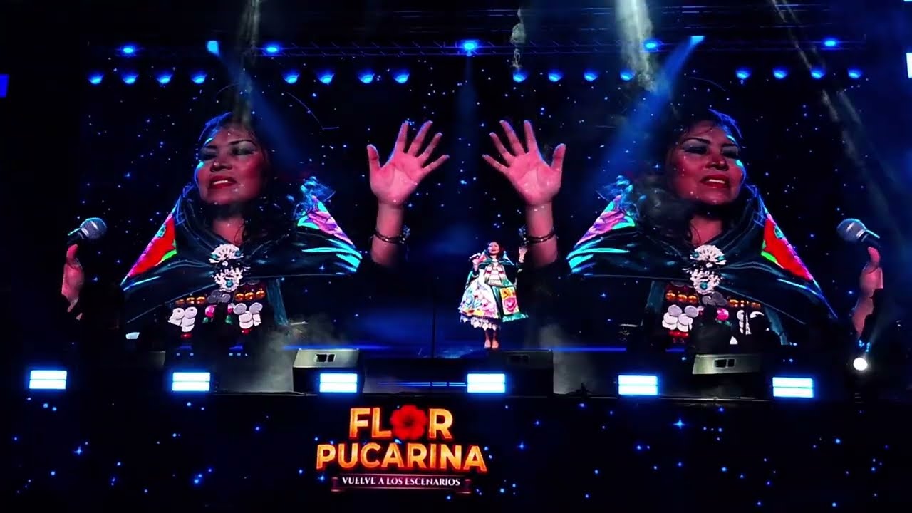 FLOR PUCARINA REGRESA #huancayo #concierto