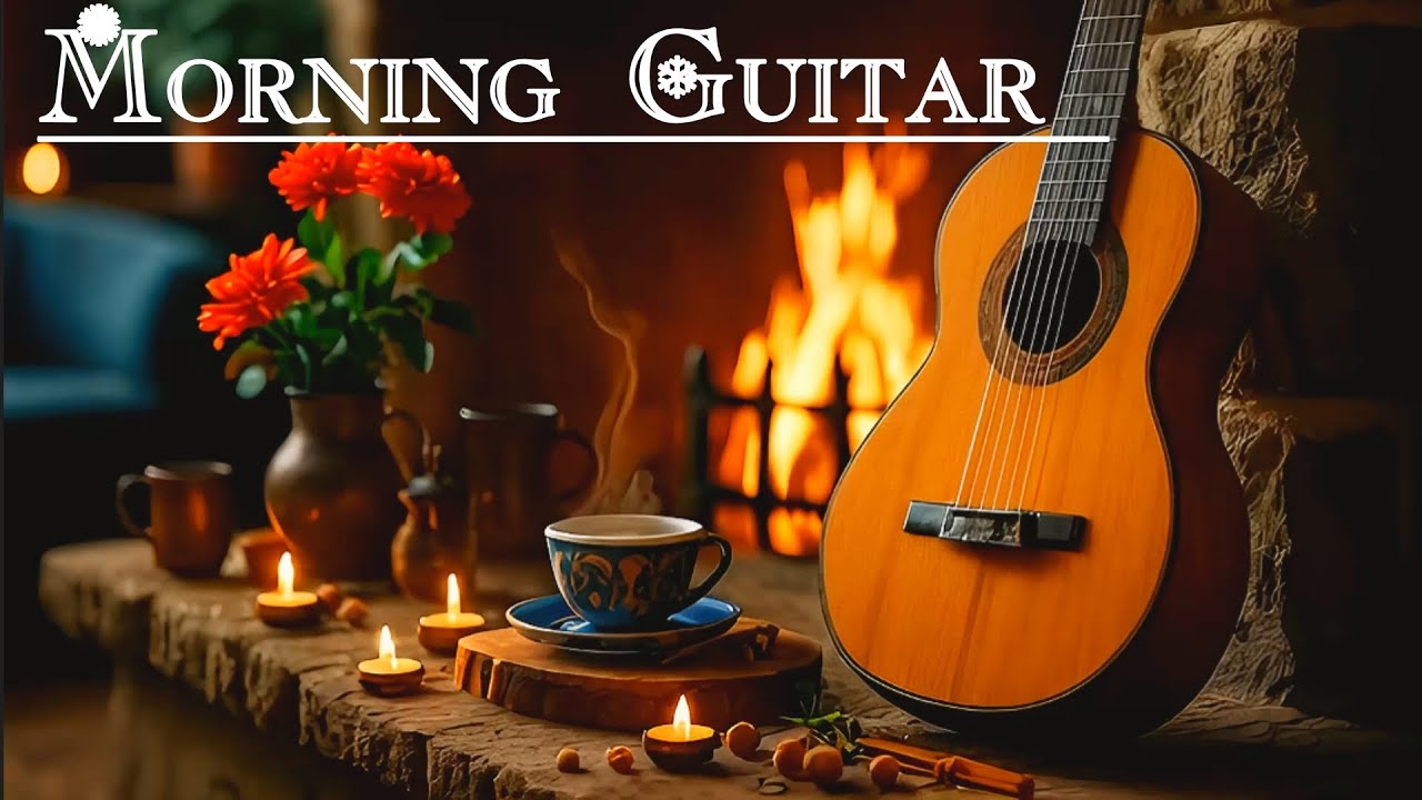 Morning Guitar | Relaxing Fingerstyle Guitar ☕ Winter Coffee Background Music