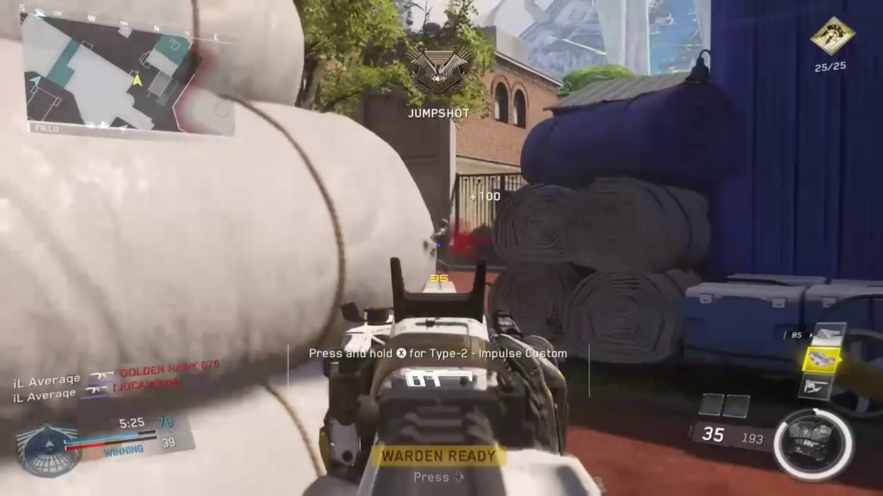 IW: *SOLO* DE-ATOMIZER STRIKE ☢ ON THROWBACK!