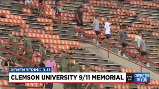 Clemson hosts 9/11 remembrance event at Memorial Stadium