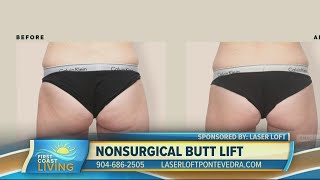Details on the non-surgical butt lift offered at Laser Loft