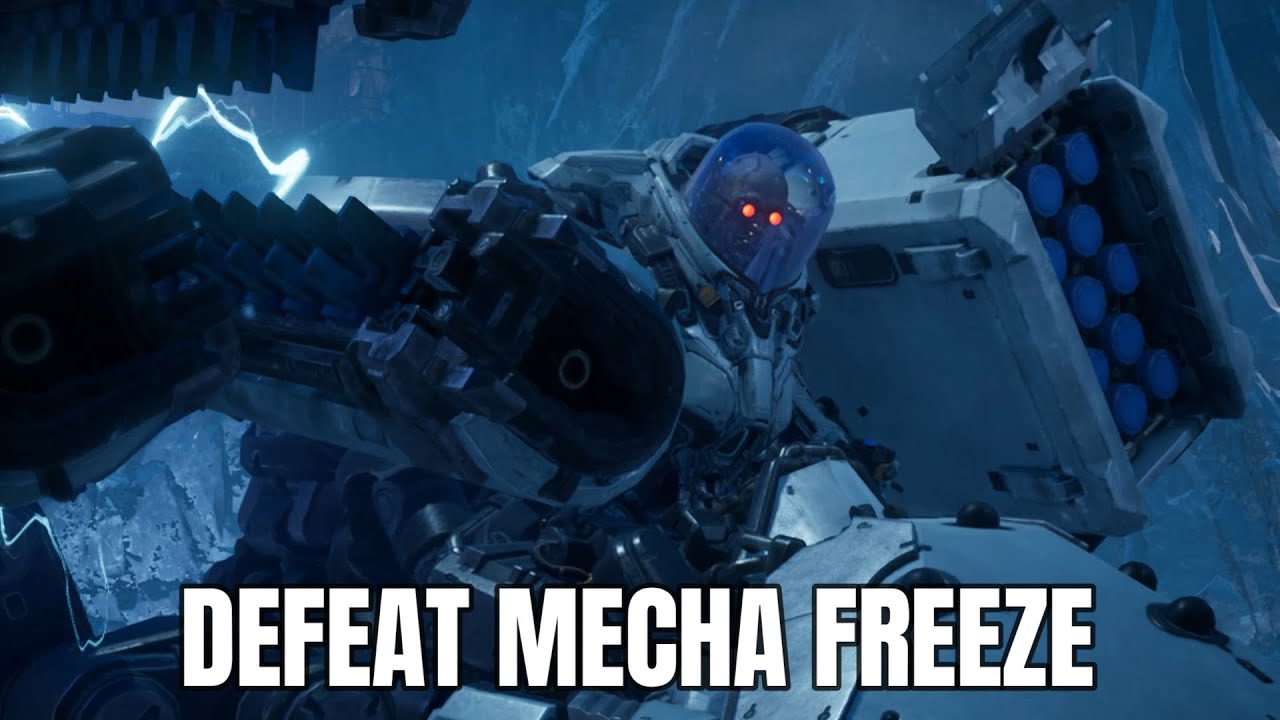 Locate Mr Freeze At Blackgate - Defeat Mecha Freeze - Mission Walkthrough