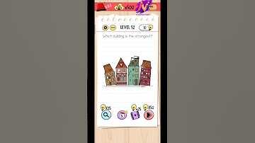 Brain Test LEVEL : 52 Which building 🏢 is the strongest?