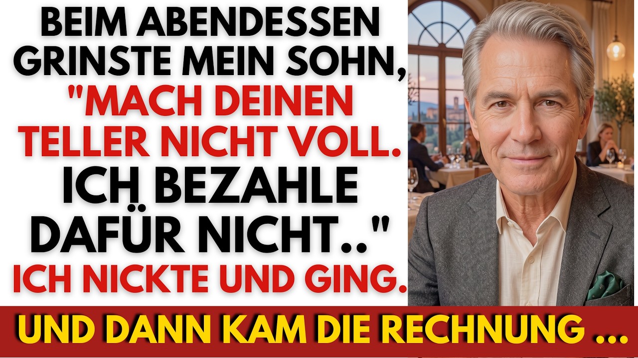 Ich bin 68 und habe mein Leben lang hart für diese Familie gearbeitet. Bei unserem 40. Hochzeitstag im edlen Hotel setzt sich mein Sohn Oliver ans Kopfende der Tafel, schiebt meine Platzkarte ans...