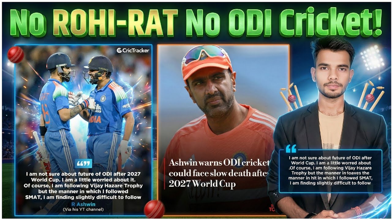 ODI Cricket Has No Future Without Rohit Sharma And Virat Kohli! | Criic Ashish