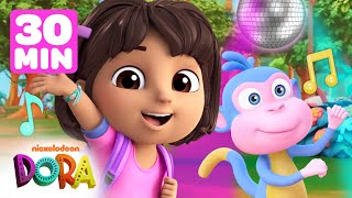 Dora's Dance Party! w/ Boots #2 👯♂️ 30 Minute Dance Compilation | Dora & Friends