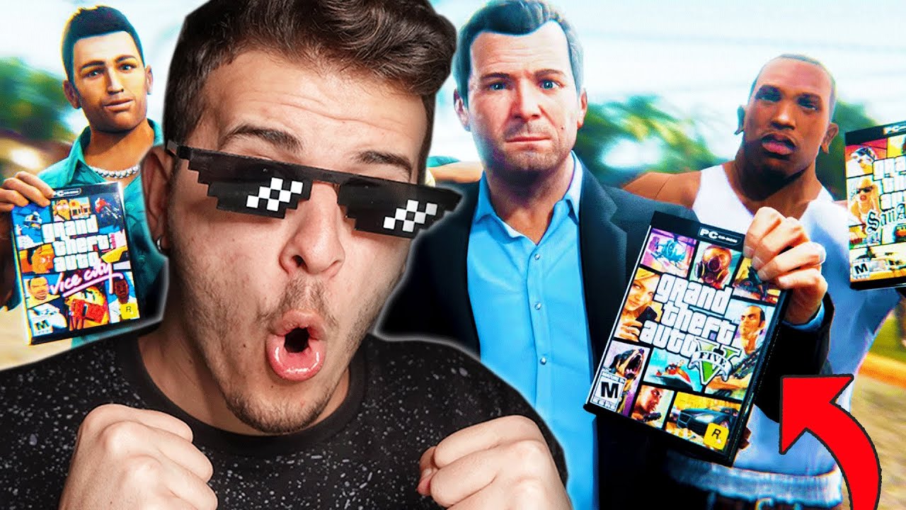 Παίζω όλα τα GTA ΠΑΙΧΝΙΔΙΑ σε 1 ΒΙΝΤΕΟ!