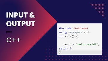 Input Output in C++ | C++ Cin Cout
