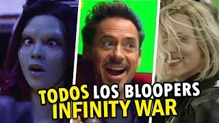 TODOS los Bloopers de Avengers: Infinity War
