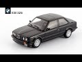 BMW E30 325i 1989 Schwarz • Minichamps Sondermodelle • Масштабные модели автомобилей 1980-х 1:43