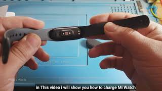 How to Charge Mi Band 5, Mi Band 4, Mi Band 3 Remove From Fitness Easy by waqas mobile