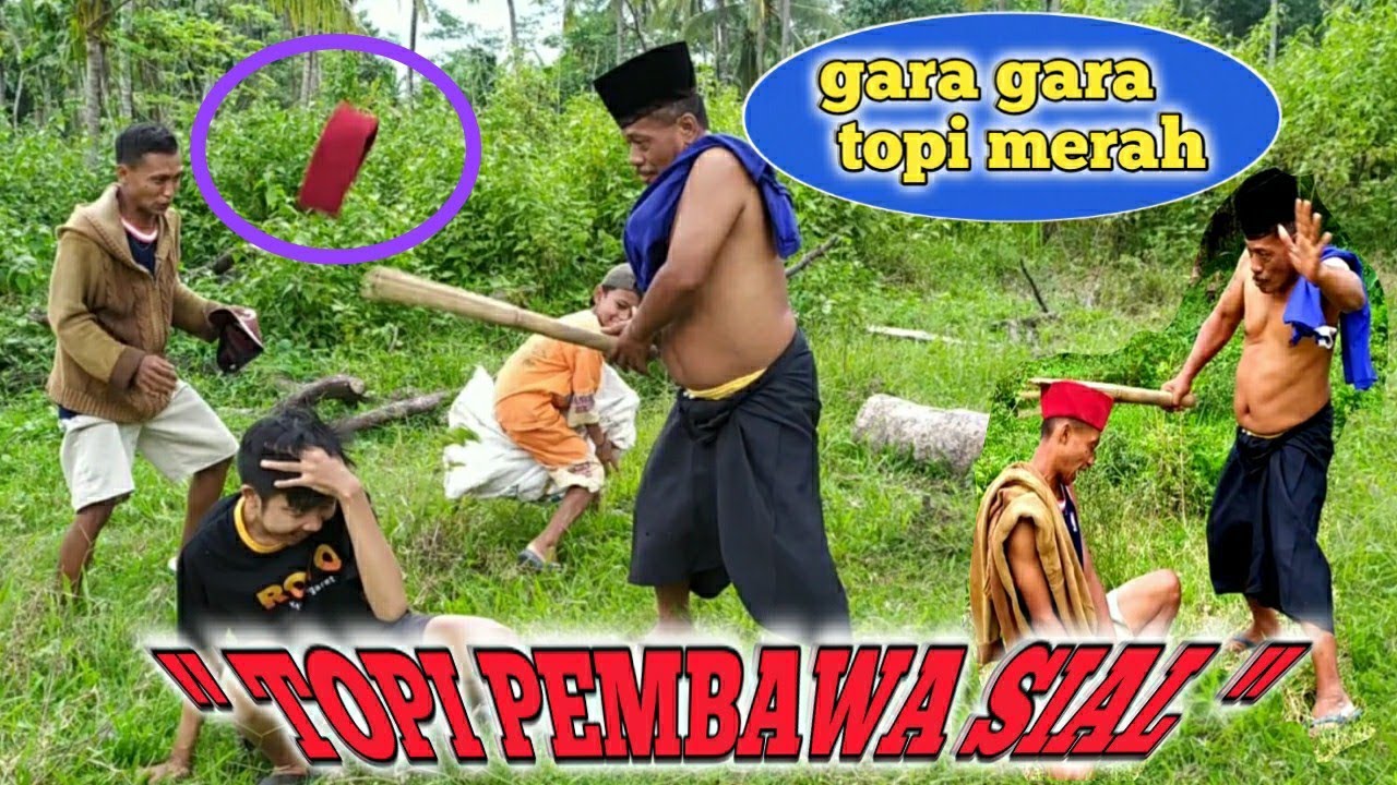 KOMEDI MADURA LUCU - GARA GARA TOPI MERAH - TOPI PEMBAWA SIAL -  @rexrockmania3665 - KOMEDI REXROCK