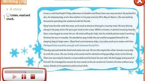 Excel 7 module 7 p85 ex1 A Story listening