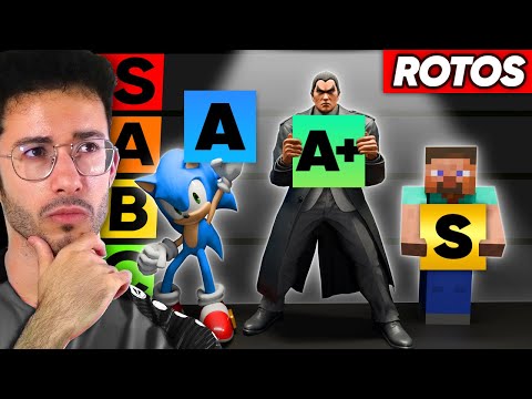The BEST Smash Ultimate CHARACTERS | The DEFINITIVE TIER LIST