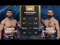 EA Sports UFC 6 Gameplay Arman Tsarukyan vs Benoit Saint Denis