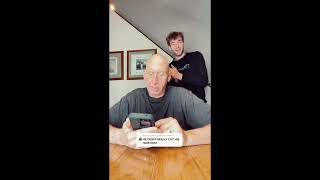 Joe Mele dad cut sons hair - mmmjoemele tiktok