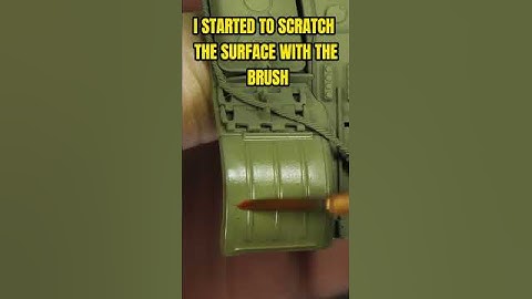 How to create easy weathering using chipping fluid #scalemodel