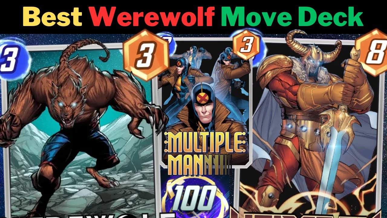 Marvel Snap: o melhor baralho de Werewolf By Night