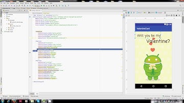 user interface layouts in Android using XML