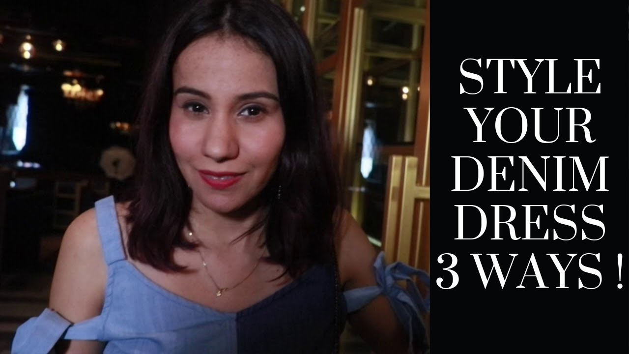 limeroad denim dress