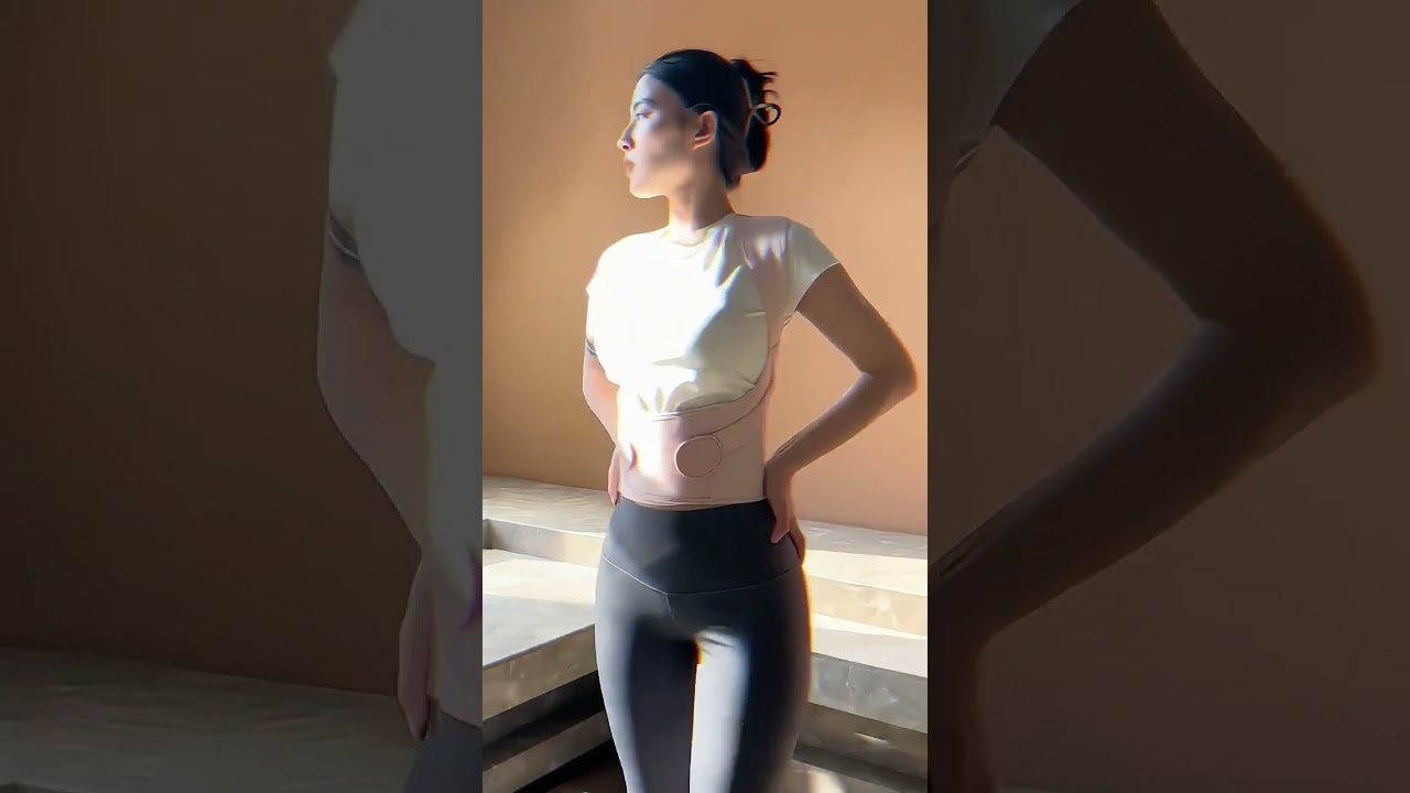 Confident Stance With The Ergoposture Flex Brace