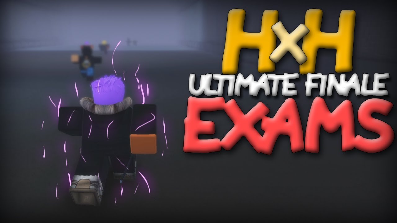 picture Roblox Hunter X Hunter Ultimate Finale so the hunter exam begins in hxh ultimate finale roblox hxh ultimate finale hunter exams test