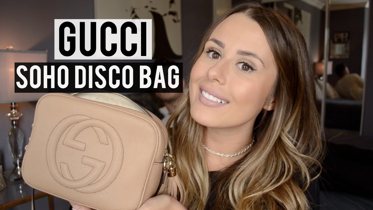 WHAT&#39;S IN MY GUCCI SOHO DISCO BAG? + REVIEW & VISIBLE WEAR ALREADY - YouTube