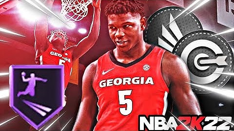 NBA 2K22 ANTHONY EDWARDS OP SHOOTING GUARD BUILD 2-WAY INSIDE OUT PLAYMAKER !!