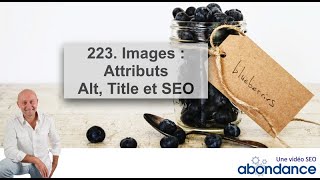 Images : Attributs Alt, Title et SEO - Vidéo SEO Abondance N°223