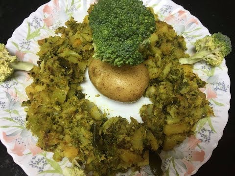 Broccoli potato curry