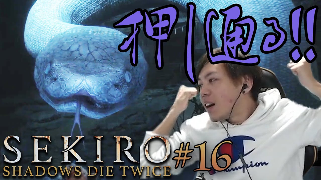 【SEKIRO】#16 マジ難しいこのゲーム。だが押し通る！