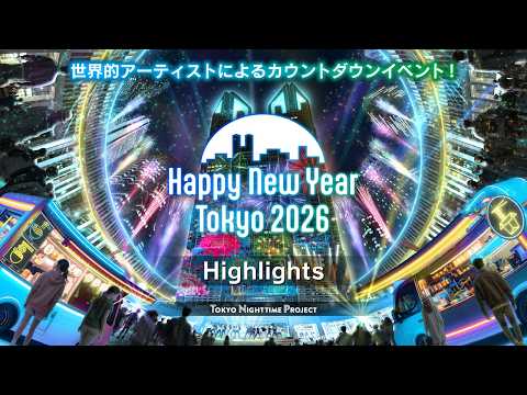 Digest video of the New Year's Eve countdown event "Happy New Year Tokyo 2026"