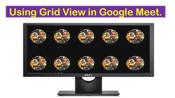 How to Install and Use Grid View  Extension for Google Meet