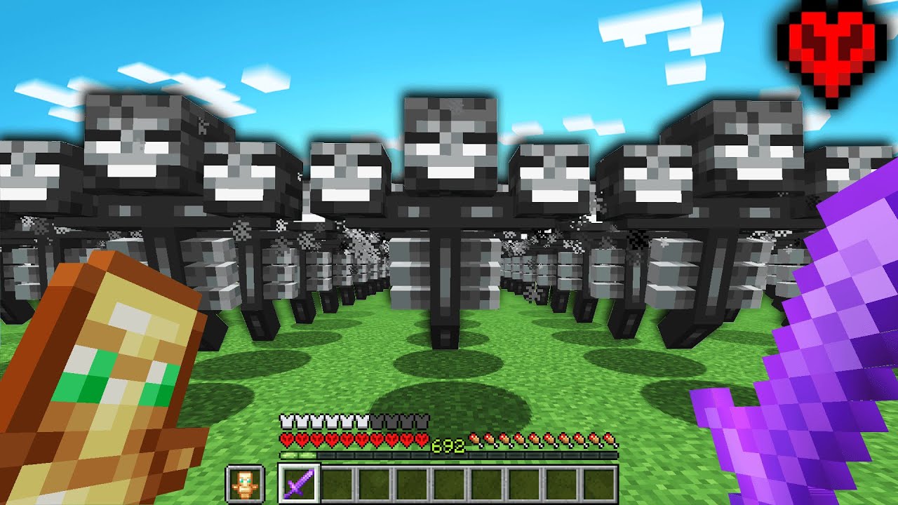 I Killed 1000 Random Mobs Youtube 