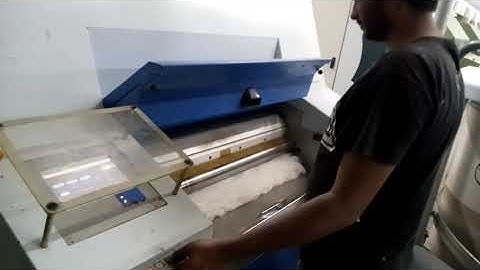 Operating Trutzschler Card TC 03 Card Department | Cotton Spinning Textile Mills | German Machines