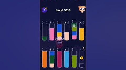 Get Color Water Sort Puzzle Level 1016 to Level 1020