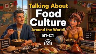How Food Connects People and Cultures English Conversation Practice B1 B2