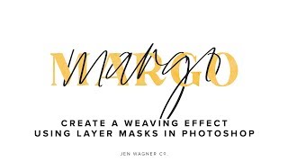 Creating A Weaving Effect Using Layer Masks in Photoshop