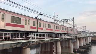 東急東横線5050系5154F大綱橋を渡る