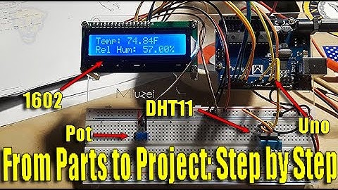 The Almost Complete Guide to the 1602 LCD and Arduino