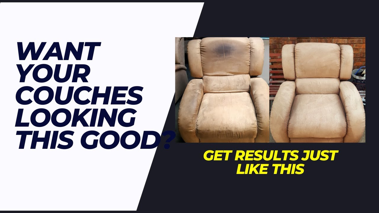 How To Clean A Dirty Couch A Proven Method YouTube