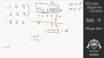 AtCoder Beginner Contest 306 F 解説